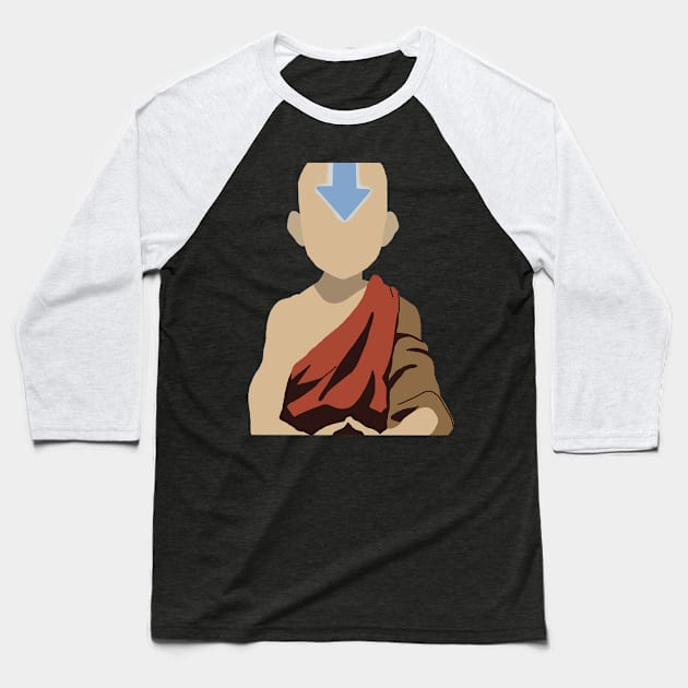 aang Baseball T-Shirt by watermelonW